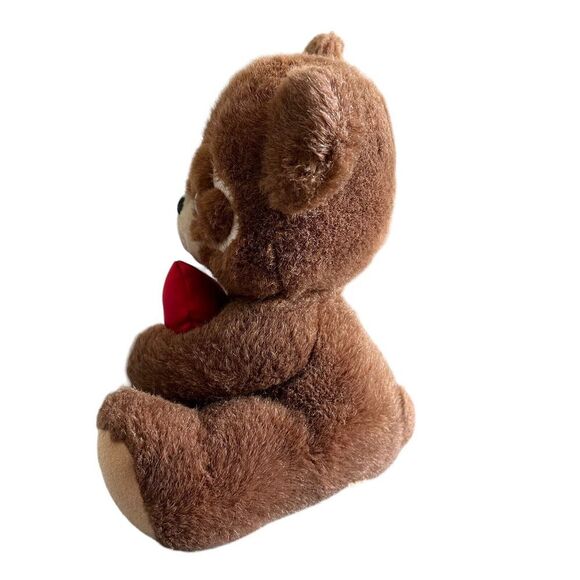 Applause Sweetheart Bear 8" Plush Red Heart Vintage Korea 3915 Stuffed Animal - Picture 3 of 8